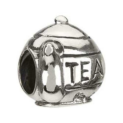 Silver Tea Pot Bead - Chamilia - Centerville C&J Connection, Inc.