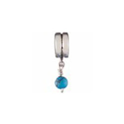 December Turquoise Bead Charm - Chamilia - Centerville C&J Connection, Inc.