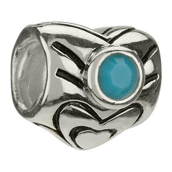 December Turquoise Bead - Facet - Chamilia - Centerville C&J Connection, Inc.