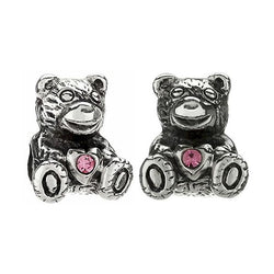 Silver 2009 Limted Edition Valentine Bear Bead - Chamilia - Centerville C&J Connection, Inc.