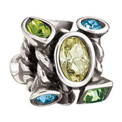 Silver Marquis Green Swarovski Bead - Chamilia - Centerville C&J Connection, Inc.