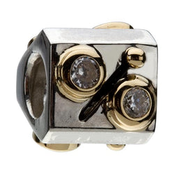 Silver & 14K Gold Triangle Bead - Chamilia - Centerville C&J Connection, Inc.