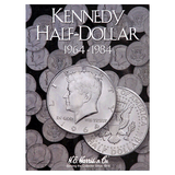 Kennedy Half Dollar Starter Collection Kit, Part One, H.E. Harris [2696] Kennedy Half Dollar Folder Vol. 1, Five Silver Kennedy Halves, Magnifier & Checklist - Centerville C&J Connection, Inc.