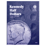 Kennedy Half Dollar Starter Collection Kit, Part One, Whitman [9699] Kennedy Half Dollar Folder Vol. 1, Five Silver Kennedy Halves, Magnifier & Checklist - Centerville C&J Connection, Inc.