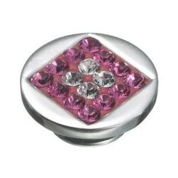 Kameleon Jewelry Pink Square Sparkle JewelPop - Centerville C&J Connection, Inc.