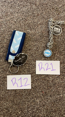 Kappa Kappa Gamma Neoprene Keychain - FINAL SALE - Centerville C&J Connection, Inc.