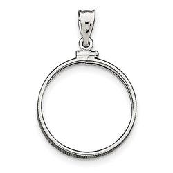Sterling Silver Coin Bezel - New Dollar (26.5mm) - No Coin - Centerville C&J Connection, Inc.