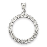 Sterling Silver Coin Bezel - New Dollar (26.5mm) - No Coin - Centerville C&J Connection, Inc.