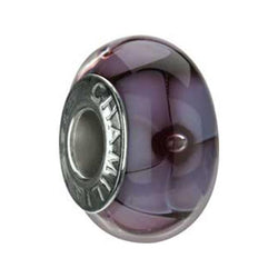 Murano Glass Lavender Petals Bead - Chamilia - Centerville C&J Connection, Inc.