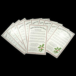 Mooney TunCo Merry Christmas from Heaven Bookmarks Pack of 25 - Centerville C&J Connection, Inc.