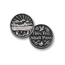 This, Too, Shall Pass Pewter Pocket Token PT142 - Centerville C&J Connection, Inc.