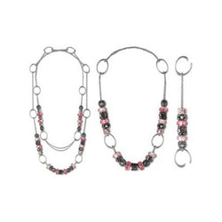 35" Bead Necklace - Oval Link - Centerville C&J Connection, Inc.