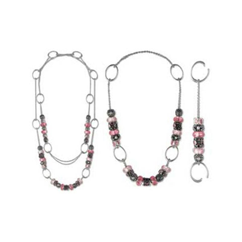35" Bead Necklace - Oval Link - Centerville C&J Connection, Inc.