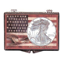 Silver American Eagle Snaplock Displays - Centerville C&J Connection, Inc.