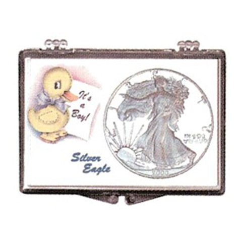 Special Occasion Silver American Eagle Snaplock Displays - Centerville C&J Connection, Inc.