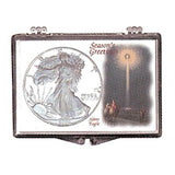 Christmas Silver American Eagle Snaplock Displays - Centerville C&J Connection, Inc.