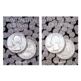 Washington Quarter Starter Collection Kit, Part Two, H.E. Harris [2690] Washington Quarter Folder Vol. 3, [2691] Folder Vol. 4, 1776-1976 P & D Bicentennial Quarters, Magnifier & Checklist - Centerville C&J Connection, Inc.