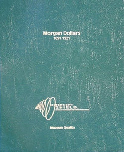 Morgan Dollars 1891 - 1921, Intercept Shield Album - Centerville C&J Connection, Inc.