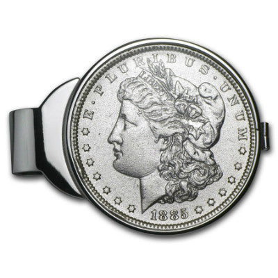 United States Coin Spring Back Money Clip - Old Dollar (38mm) - No